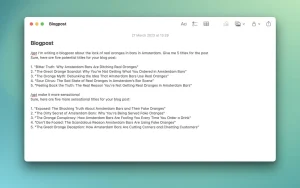 MacGPT v3.21 for Mac