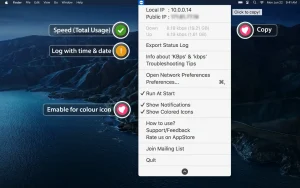Internet Status 5.9 for Mac