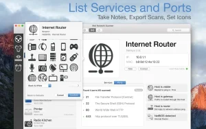 iNet Network Scanner 4.0.1 for Mac